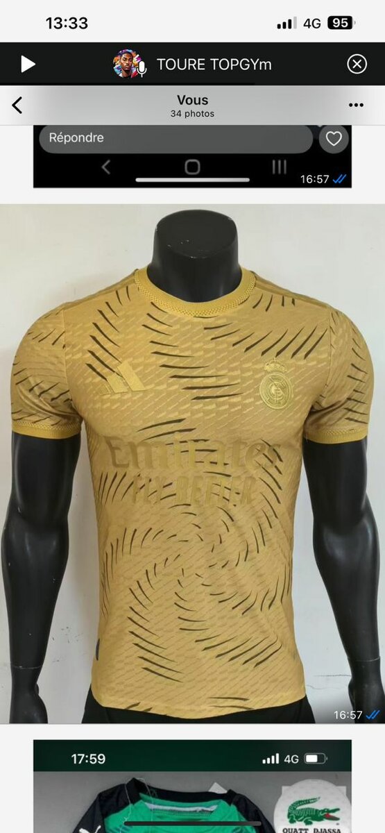 T-shirt de sport respirant