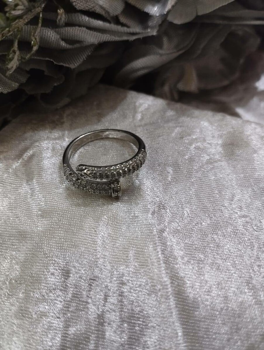 V FASHION JEWELLERY Nail Ring For Women & Girls