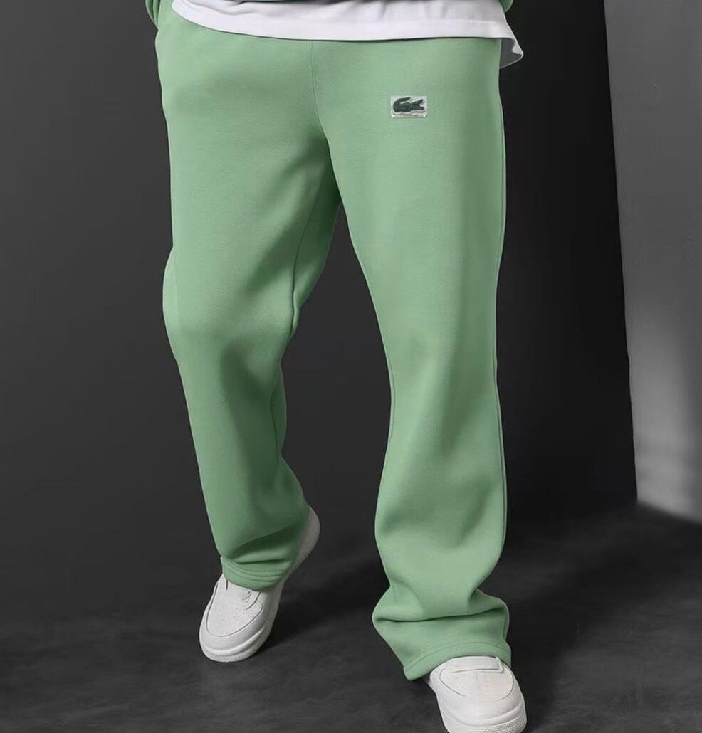Pantalons de sport verts unisexes