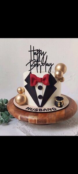Boss Husband Theme Cake