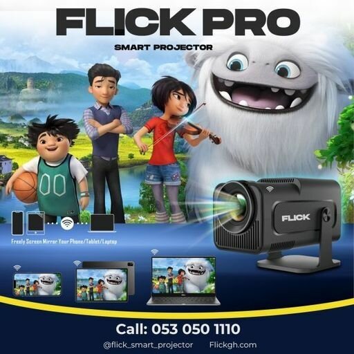 Flick Pro 4K Smart Projector