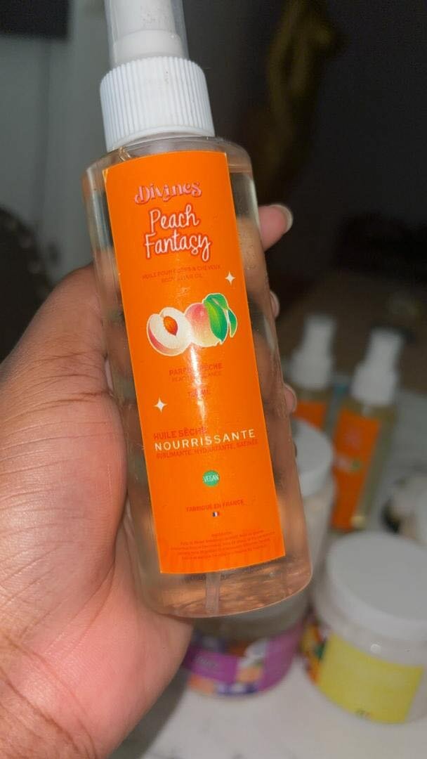 Huile Nourrissante Pêche Vegan