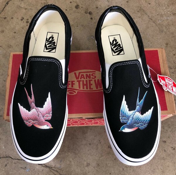 Vans sans lacet