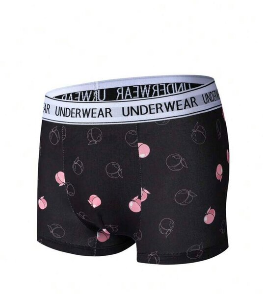 Boxers en coton imprimé