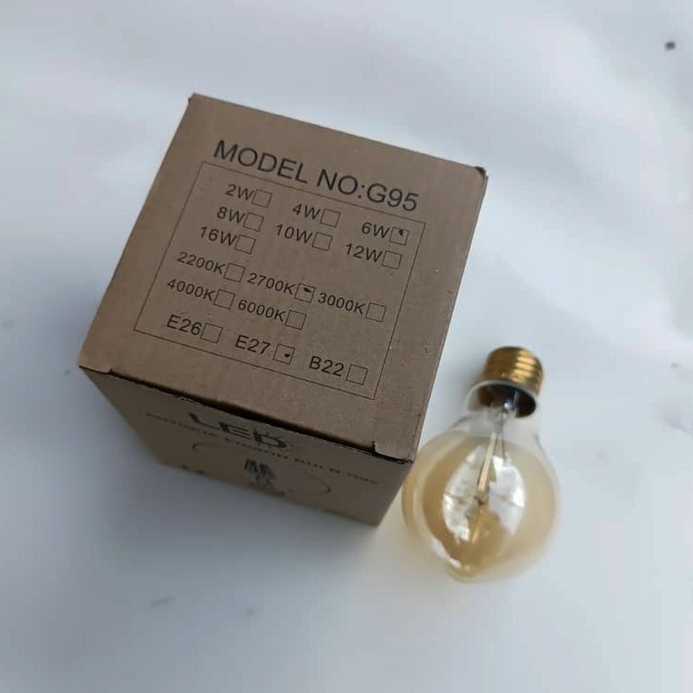 Ampoule LED G95 Vintage