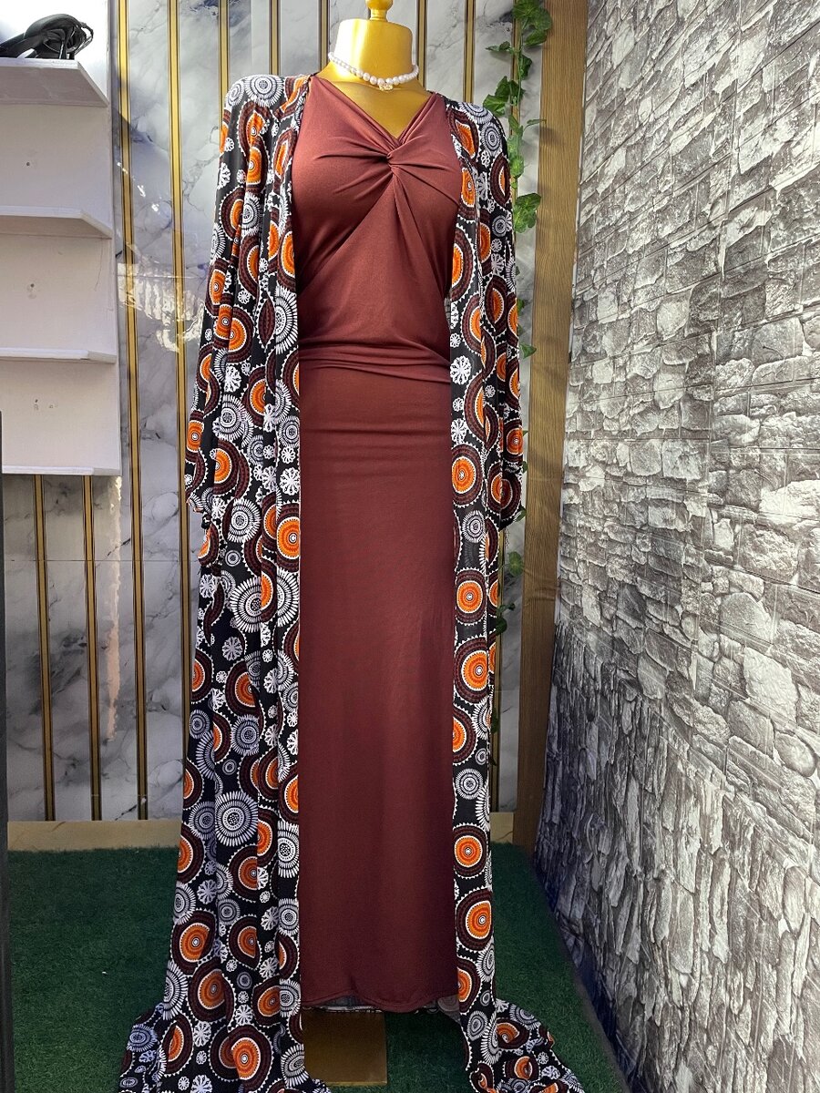 Robe longue élégante femme