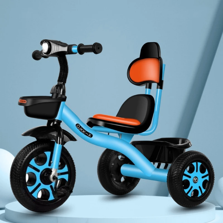 Tricycle Enfant Réglable avec Lumière