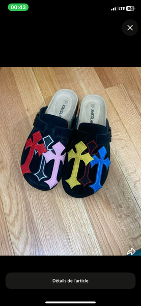 Chaussons Croisés Colorés