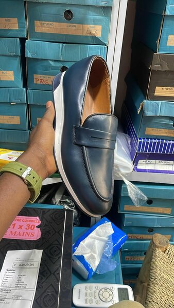 Mocassins en cuir élégants