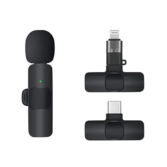 K9 Wireless Microphone Type C Android, IOS Lightining K-9 Dual Mic