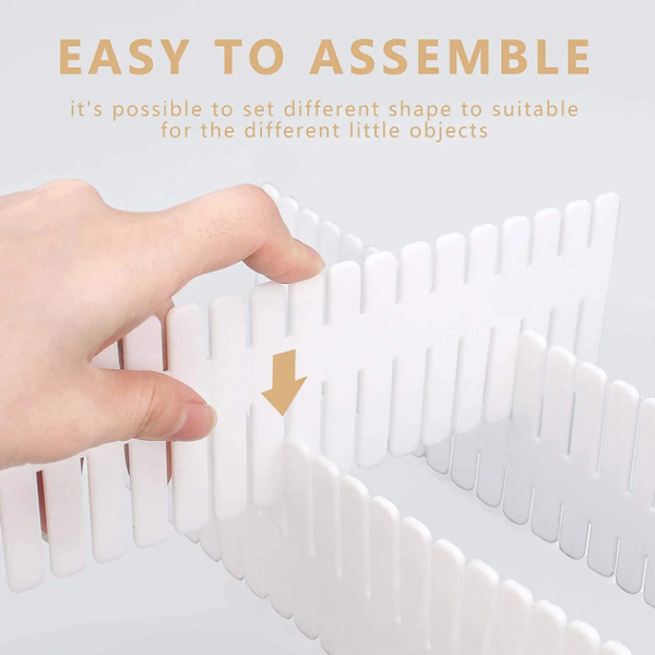 Séparateurs de tiroirs modulables