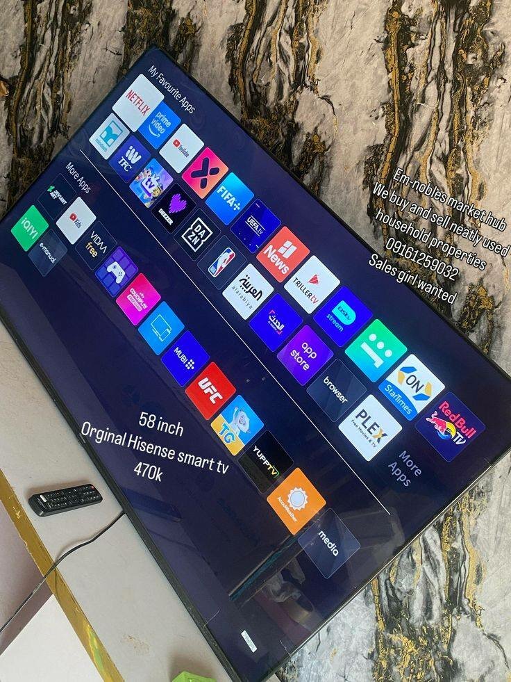 Téléviseur Smart Hisense 58"