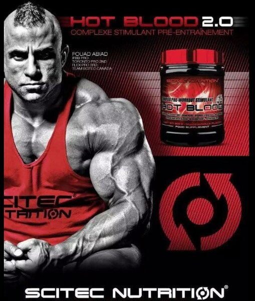 hot blood 2.O COMPLEXE STIMULANT PRE-ENTRAINEMENT