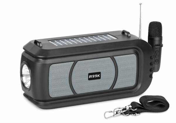 Enceinte Bluetooth portable solaire