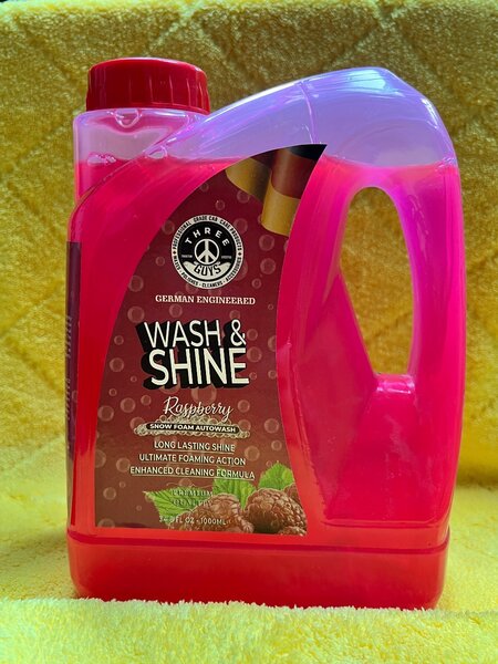 Car wash shampoo
