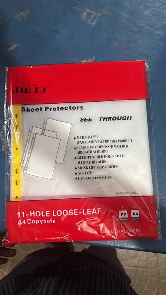 Pochettes perforées A4 11 trous