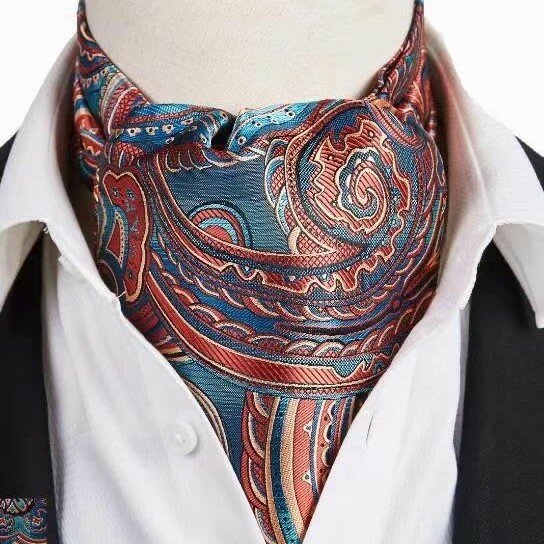 Men's tie with a beautiful print