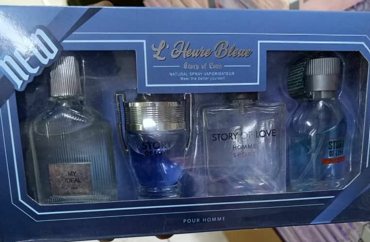 Coffret de 4Parfums Homme