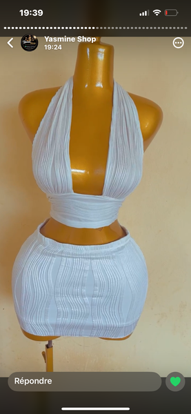 Robe Deux Pièces Élégante