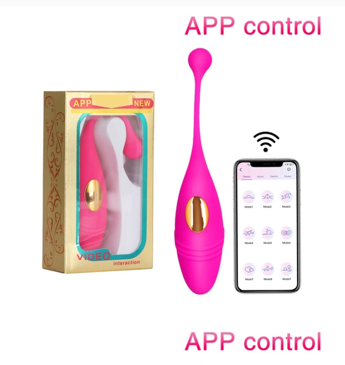 Bluetooth panty vibrating egg