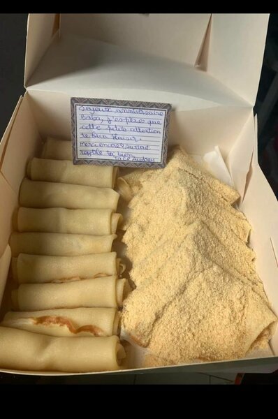 Crêpes fourrées gourmandes