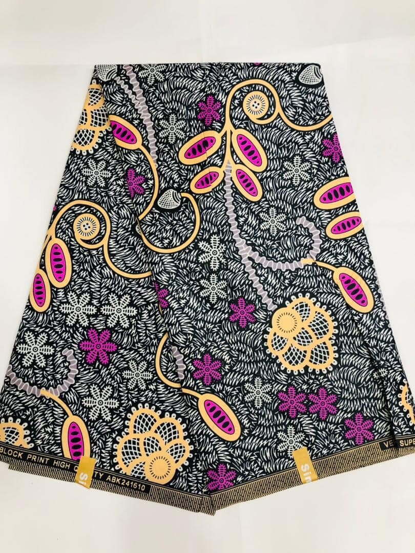 Polyester fabric with print