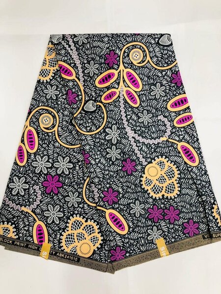 Polyester fabric with print