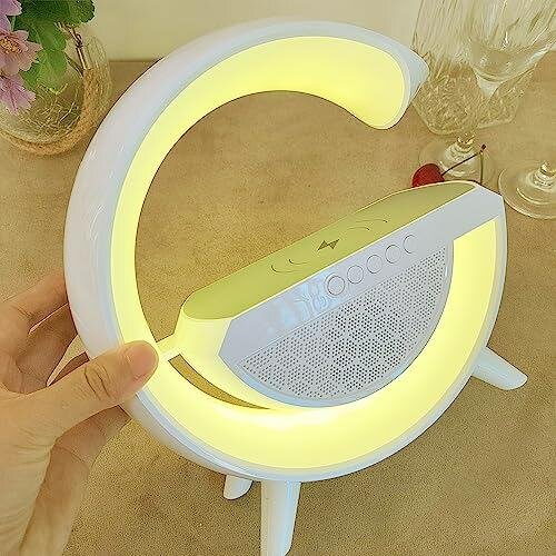 Lampe LED avec Chargeur Sans Fil
