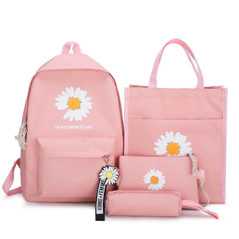 Lady backpacks