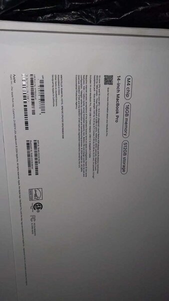 Macbook pro with m4 chip