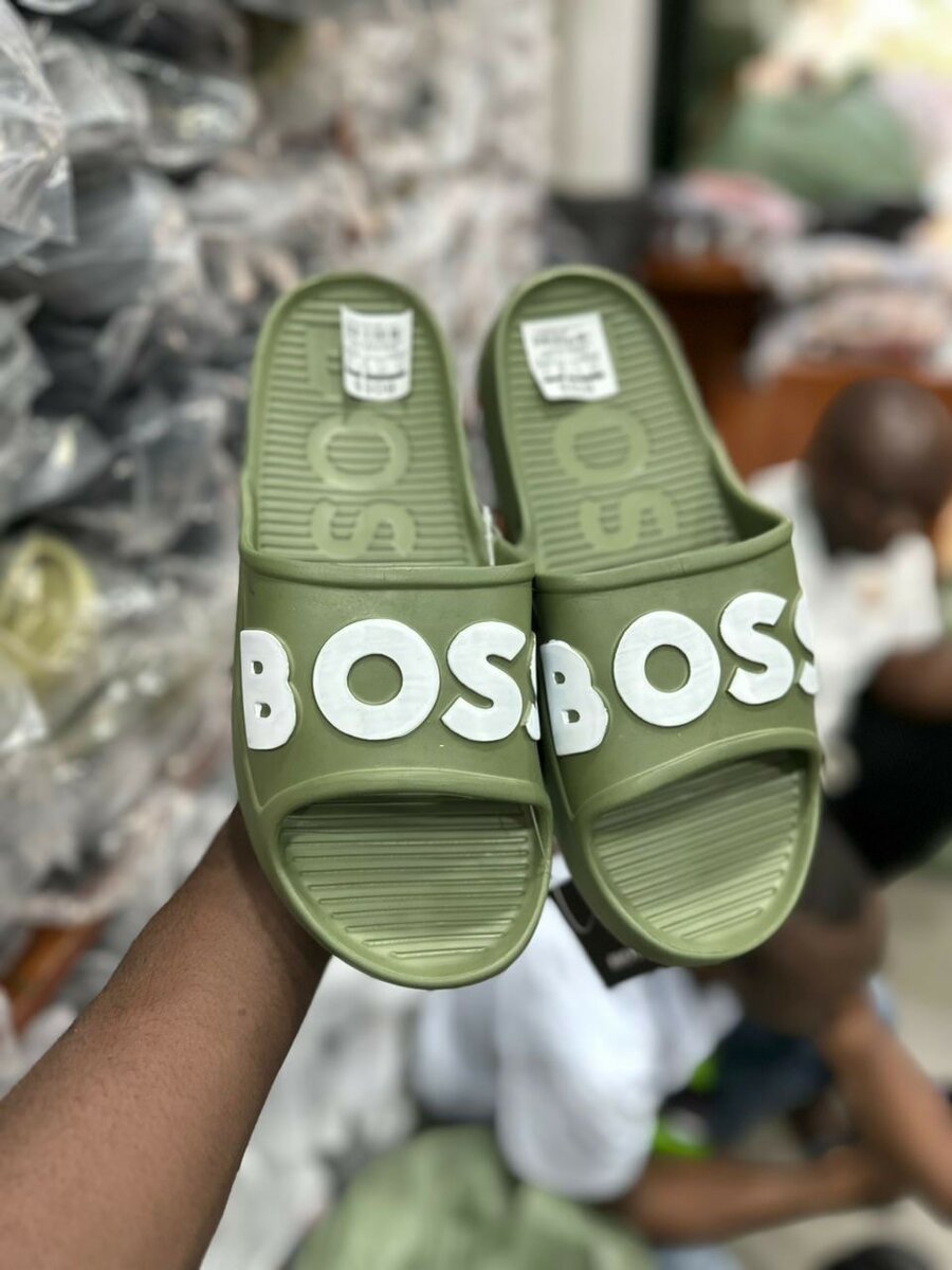 Claquettes "BOSS" homme