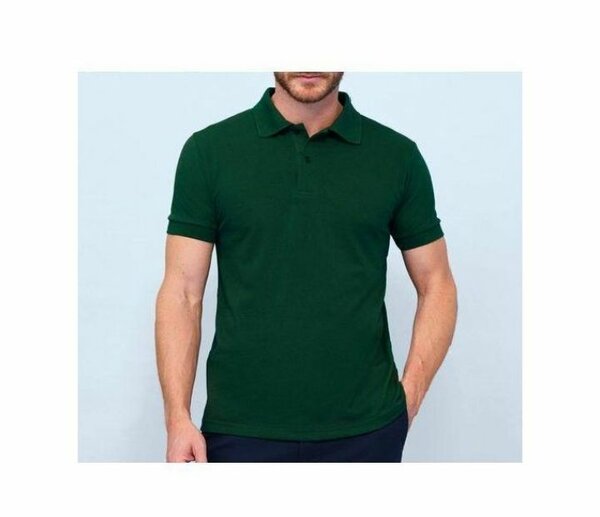 Polo vert classique homme
