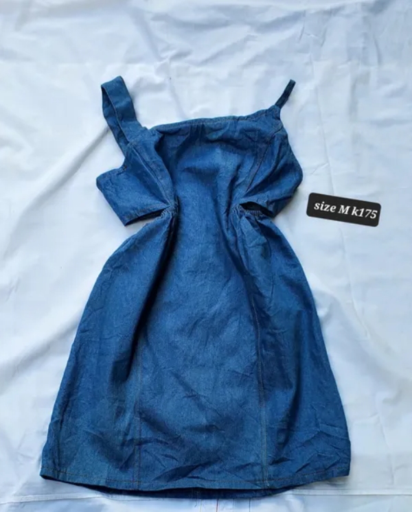 denim dress
