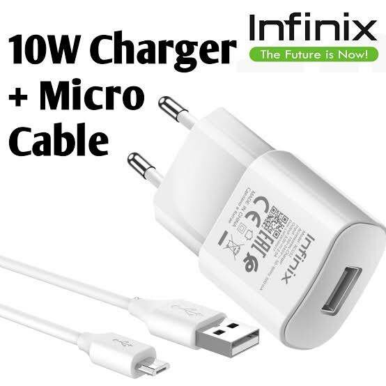 Infinix 10W Orignal Charger With Cable