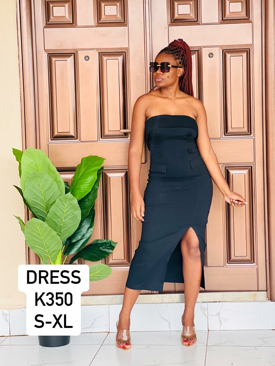 Women's Black Sleeveless Dress S, M, M, L, XL