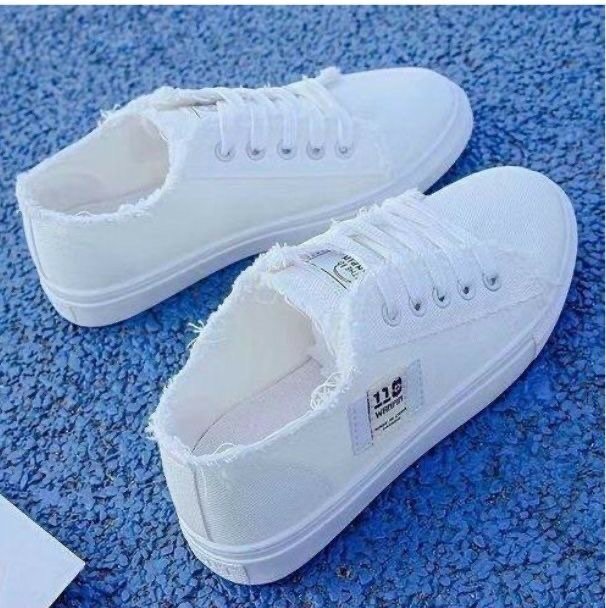 Baskets blanches décontractées
