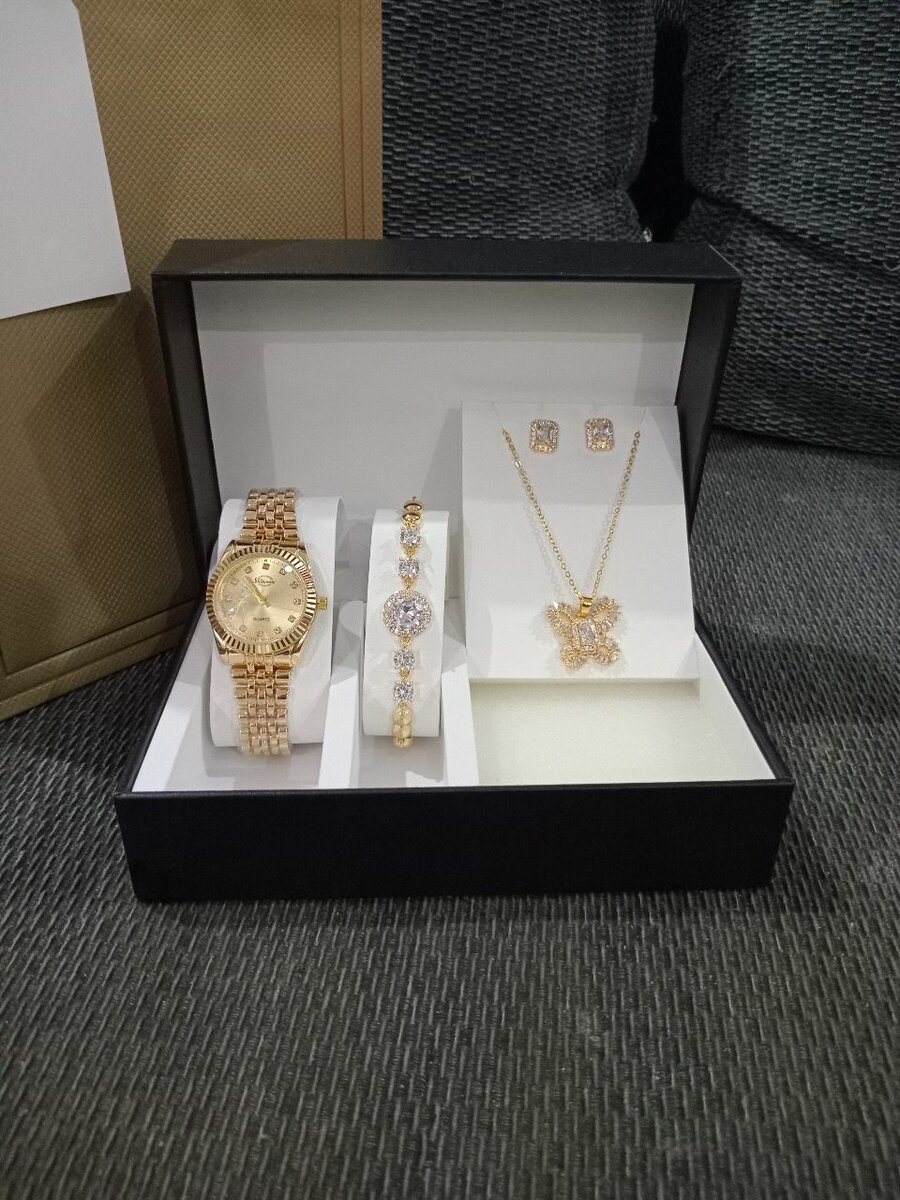 Luxury Gold Women Jewellery Set