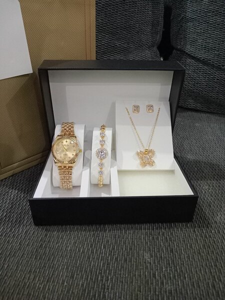 Luxury Gold Women Jewellery Set
