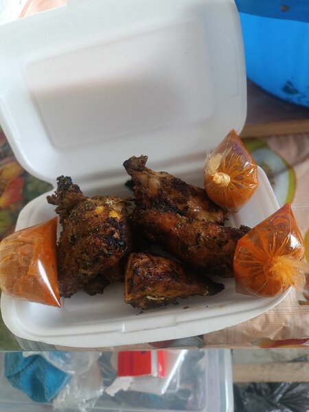 Poulet Grillé, braisé