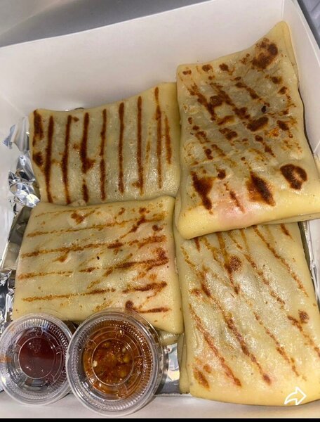 Délicieux crêpes salée