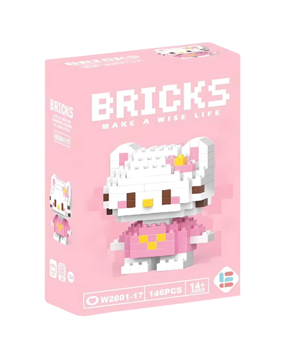 Hello Kity (White) Bricks