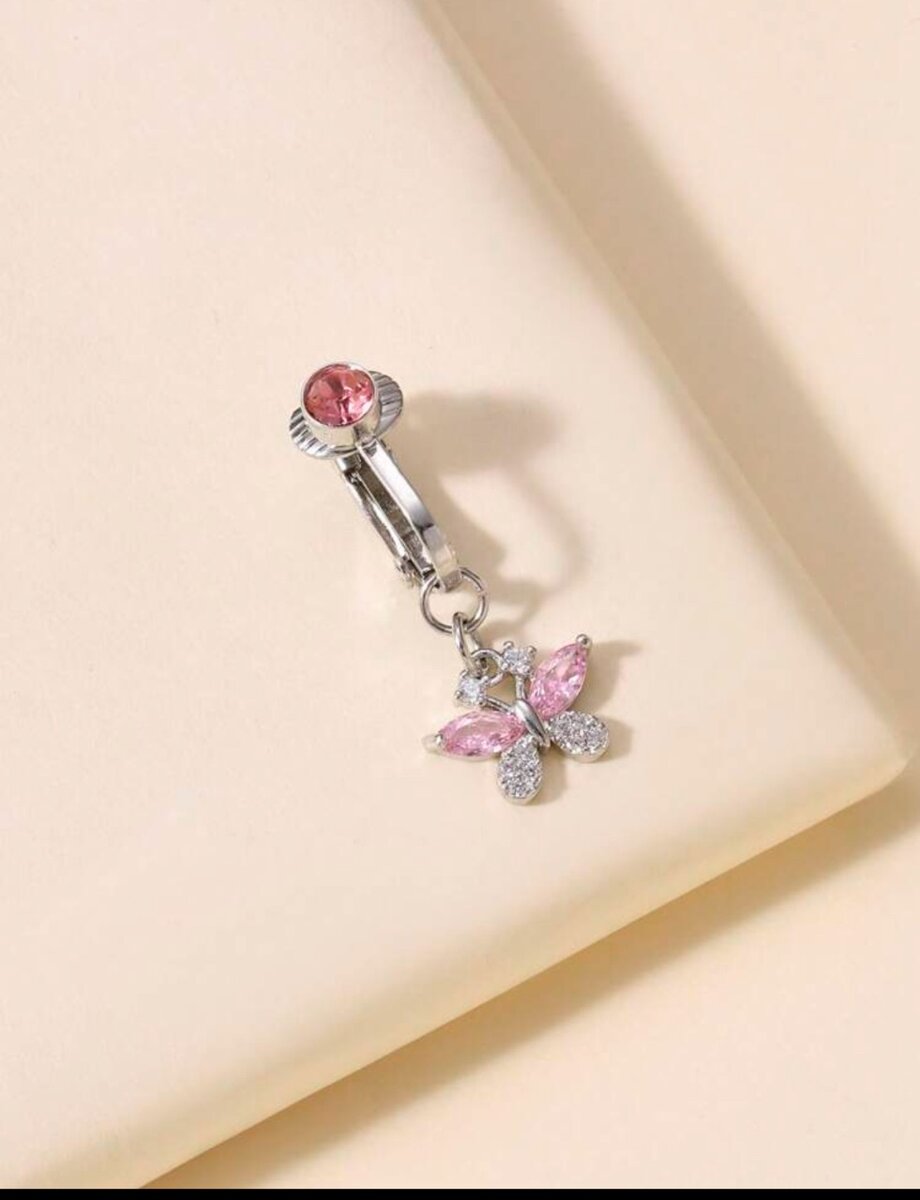 Piercing nombril pendentif élégant