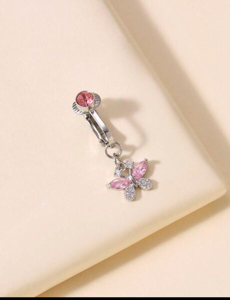 Piercing nombril pendentif élégant