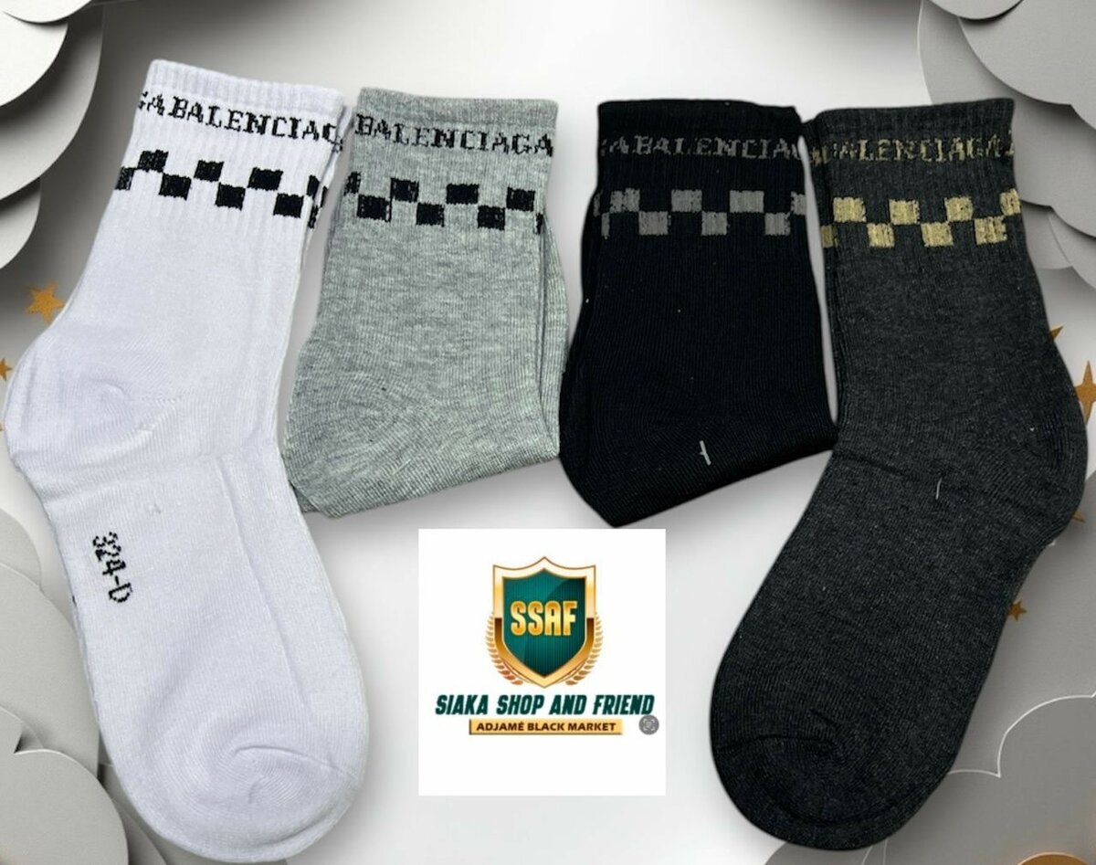 Chaussettes 100% Coton