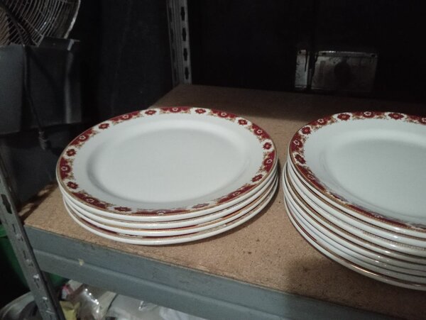 Assiettes en porcelaine décorative