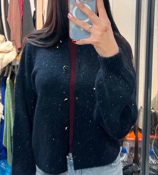 кофточка на пуговицах