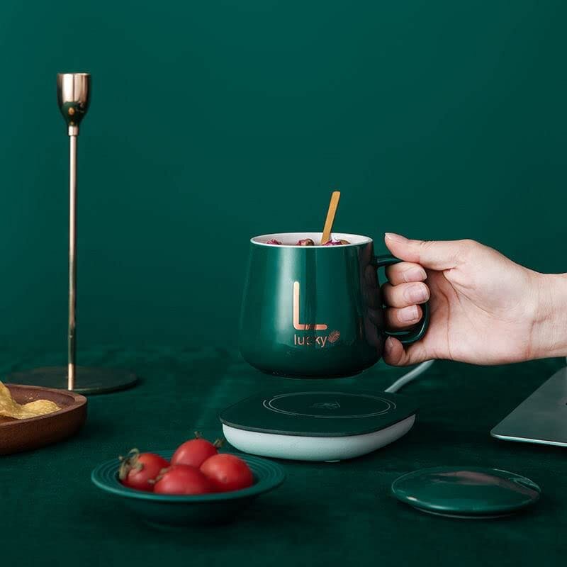 TASSE À CAFÉ AVEC PLAQUE CHAUFFANTE