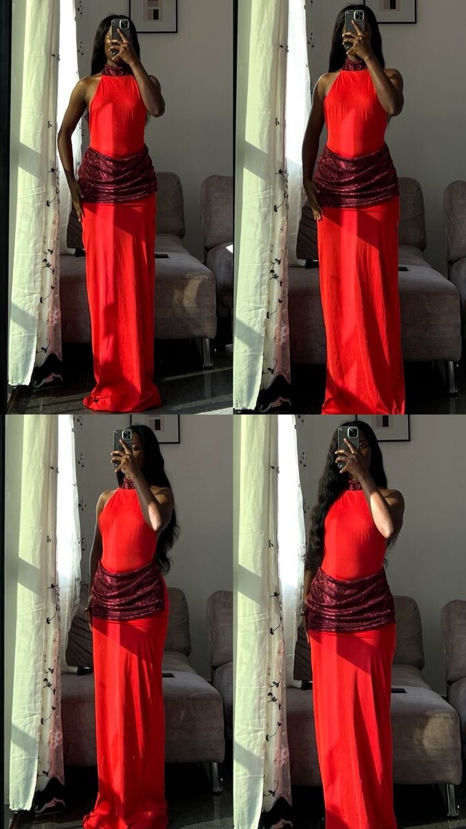 Robe Élégante Soirée Femme