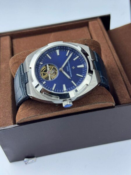 Montre chronographe homme en acier inoxydable