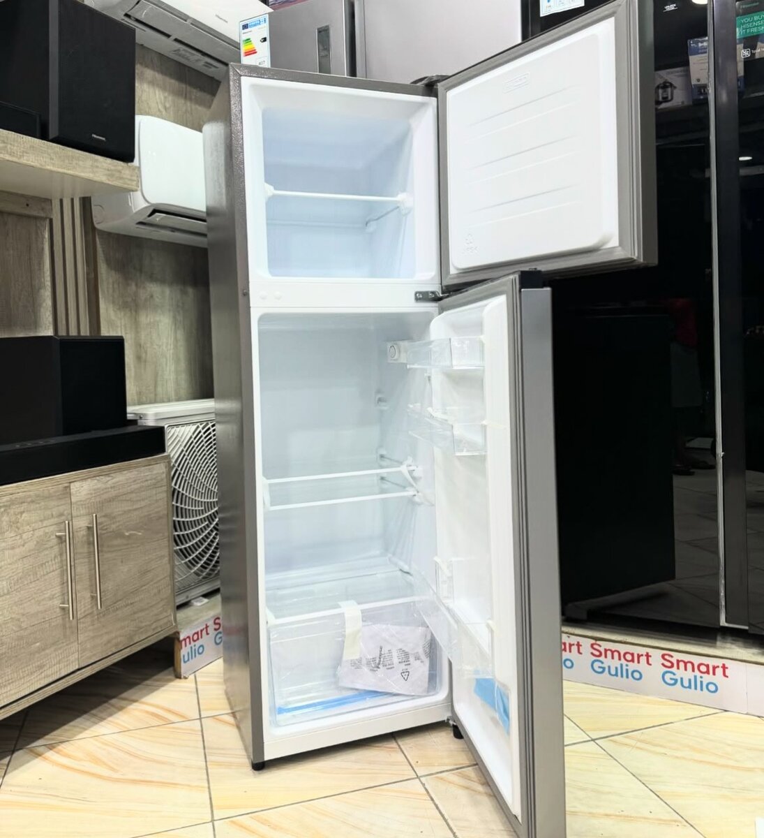 Hisense double door fridge
